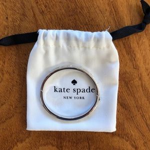Kate spade silver diamond bracelet